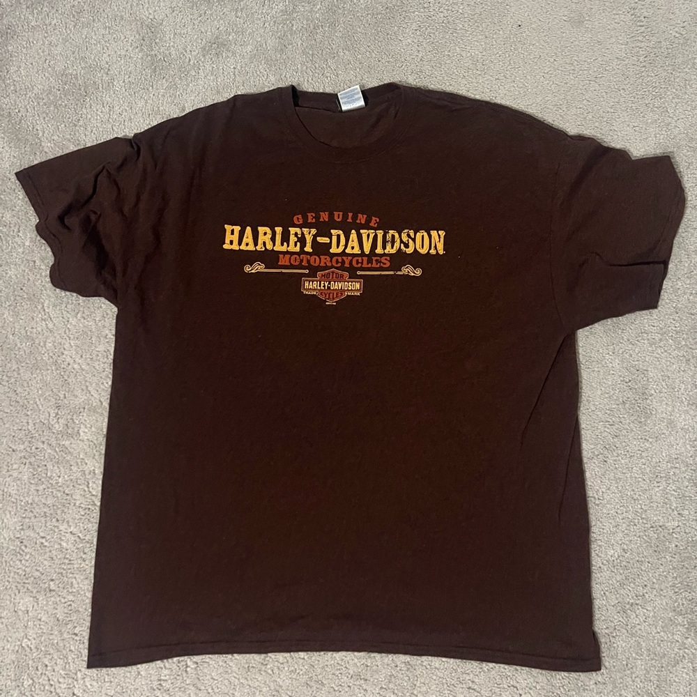 2013 Harley-Davidson Brown T-Shirt